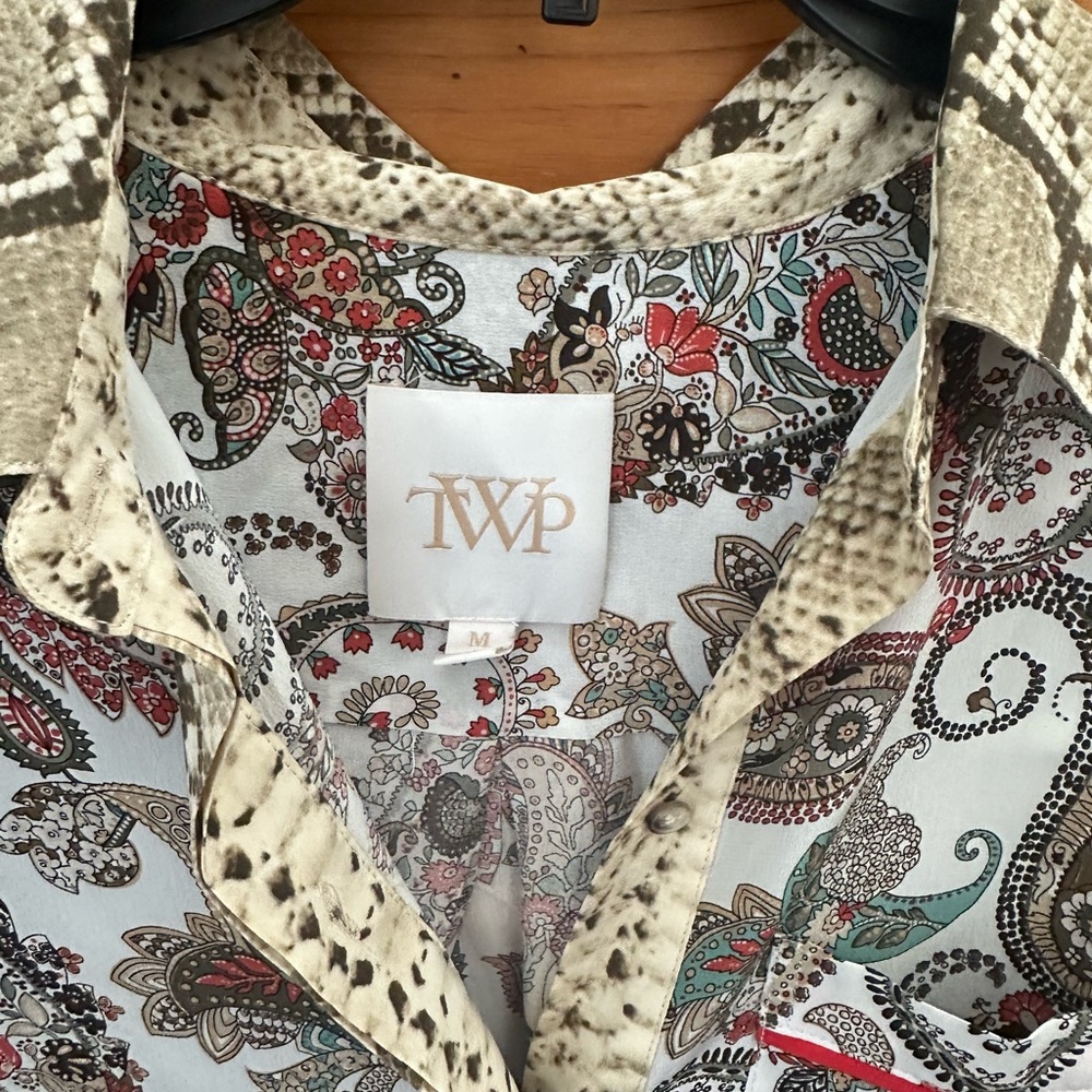 TWP silk blouse medium - Picture 3 of 17